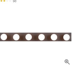 Volume Lighting 6 Light 36" Width Bathroom Vanity Strip Light